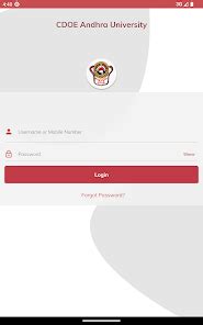 andhra 365 login app|CDOE Andhra University .